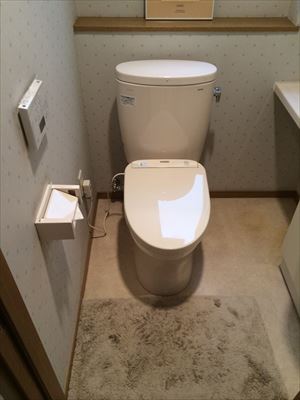 TOTO　ピュアレストEXにお取替え(2台)