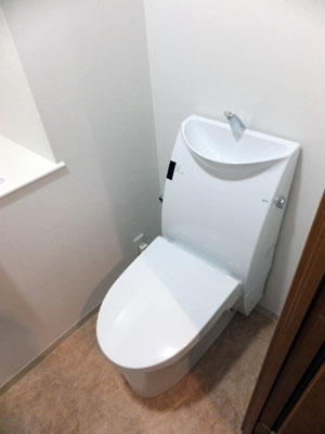 プラズマクラスター付きアステオリトイレAR7に交換