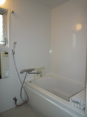 ユニットバスにして寒さも改善！