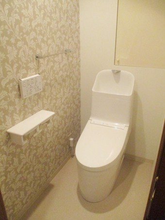 手洗いしやすい深型ボウル　TOTO GG-800にお取替え