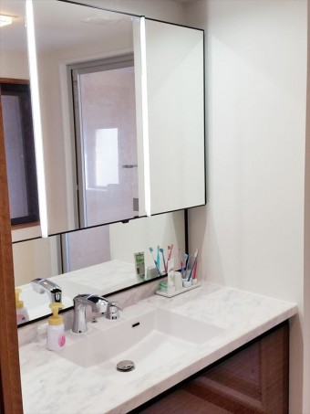 LIXILルミシスでハイグレードな洗面化粧台に