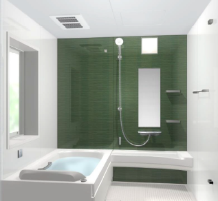 LIXILプラン画像_ネットｄｅリフォーム_浴室Ｐｌａｎ３_