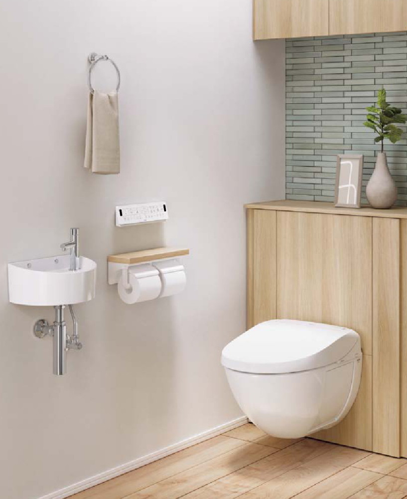 浮いてるトイレ