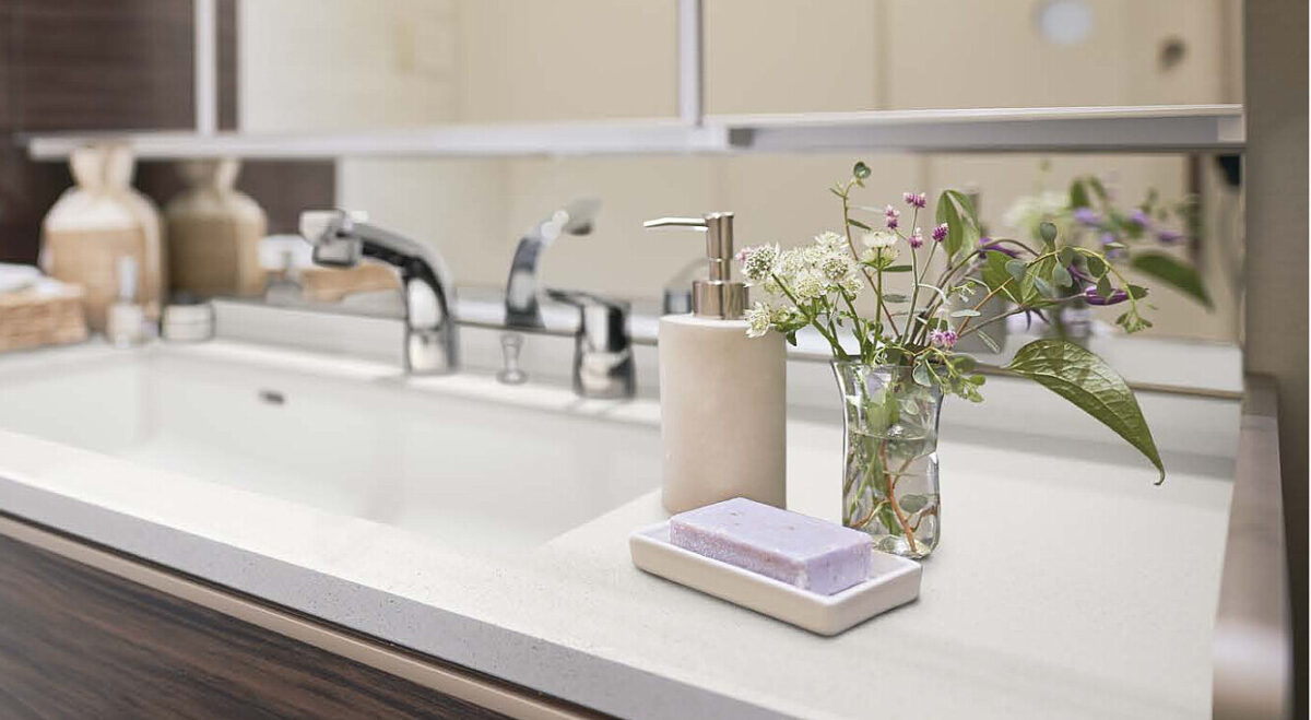 洗面カウンター