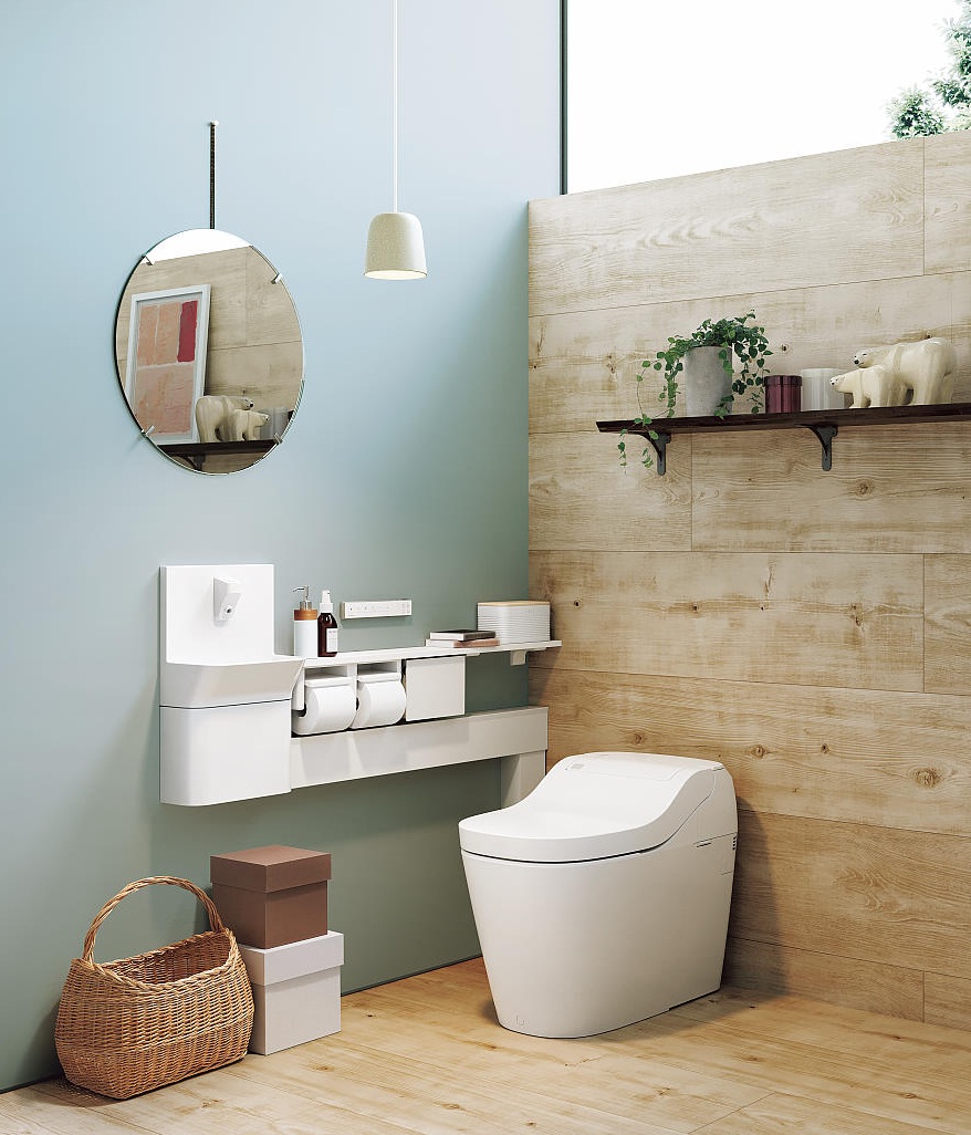 パナソニック アラウーノ
トイレのトビハネ対策と最新機能