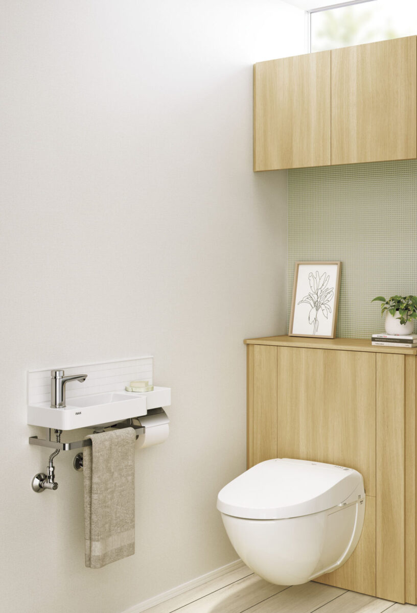 浮いてるトイレ