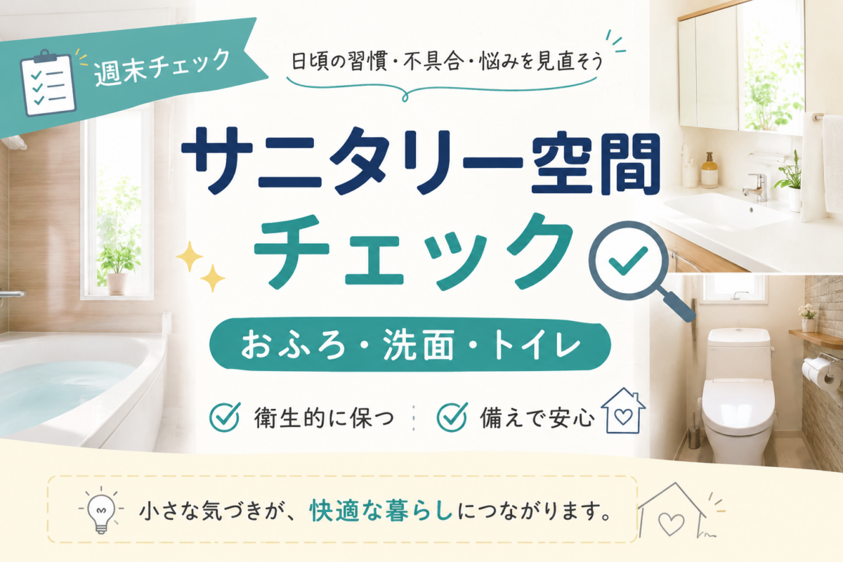 サニタリー空間チェックリスト